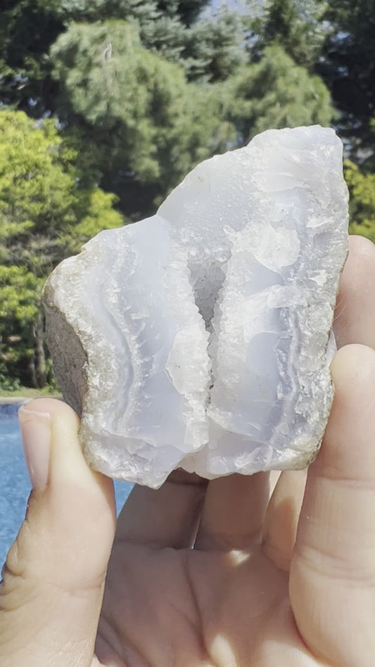 Blue Lace Agate Specimen