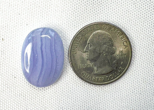 Blue Lace Agate Cabochon